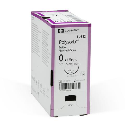 POLYSORB ABSORBABLE SUTURE 2/0
