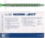 HSW NORM JECT SYRINGE 1 ML GREEN